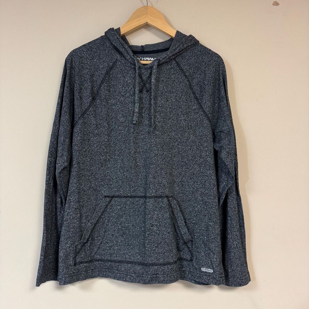 Tony Hawk Hoodie Shirt Boys XL Grey Long Sleeve Lightweight Skateboard Casual